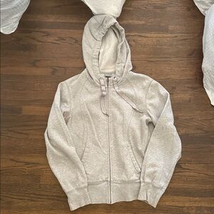 Champion Kids Light Gray Zip Hoodie Jacket